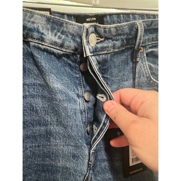 NEUW Lou Slim Straight Mens Jeans - NWT MSRP‎ $199 Size 36x32 - Picture 7 of 10